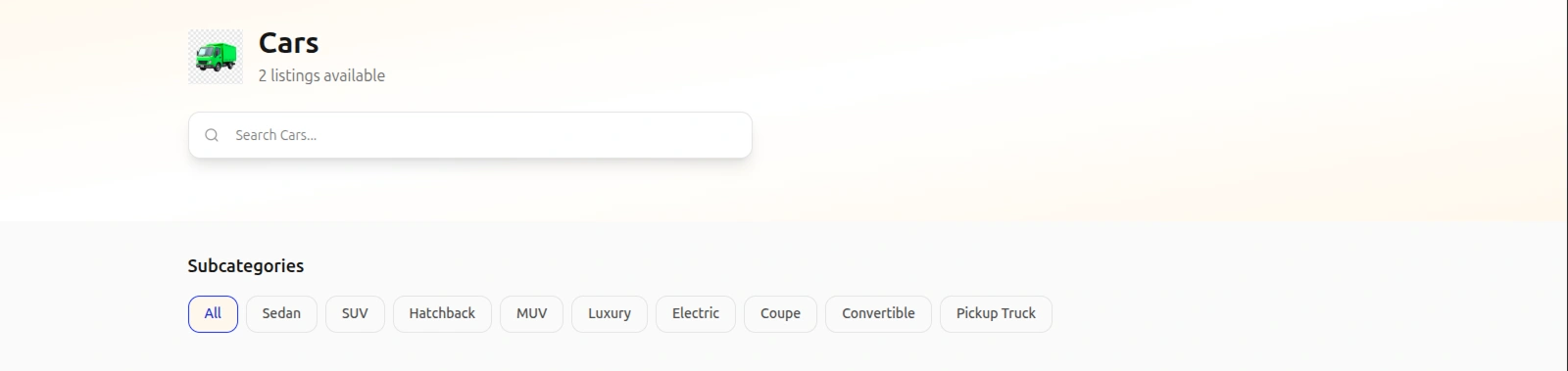 Postn Subcategories Page